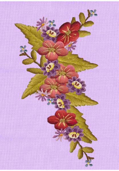 Dots Heirloom Rich Stitch Large 3d Elements - 38 x A4 Pages to Download